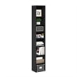 Furinno PASIR 8-Tier Open Shelf Bookcase in Blackwood