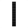 Furinno PASIR 10-Tier Open Shelf Bookcase in Blackwood