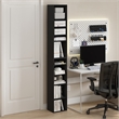 Furinno PASIR 10-Tier Open Shelf Bookcase in Blackwood