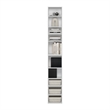 Furinno PASIR 10-Tier Open Shelf Bookcase in White