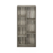 Furinno LUDER 7-Cube Reversible Open Shelf in French Oak