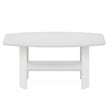 Furinno Simple Design Coffee Table in White