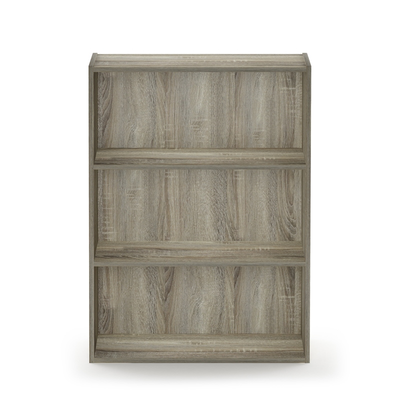 Furinno PASIR 3-Tier Open Shelf in Sonoma Oak