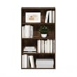 Furinno PASIR 4 Tier Open Shelf in Amber Pine