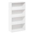 Furinno PASIR 4 Tier Open Shelf in White