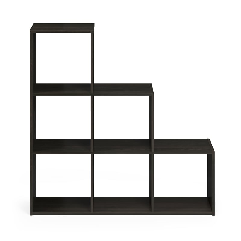 Furinno PELLI CUBIC Storage Cabinet in 3-2-1 in Espresso