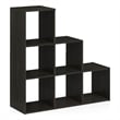Furinno PELLI CUBIC Storage Cabinet in 3-2-1 in Espresso