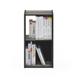 Furinno PELLI CUBIC Storage Cabinet in 2x1 in French Oak/Black