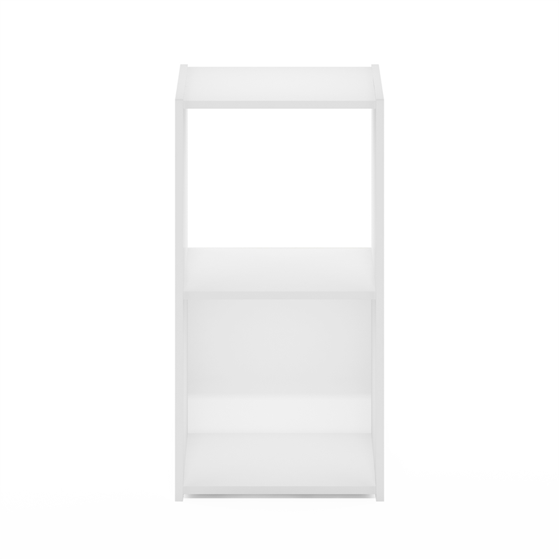 Furinno PELLI CUBIC Storage Cabinet in 2x1 in White