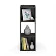 Furinno PELLI CUBIC Storage Cabinet in 3x1 in Espresso