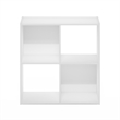 Furinno PELLI CUBIC Storage Cabinet in 2x2 in White