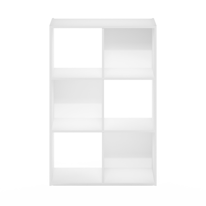 Furinno PELLI CUBIC Storage Cabinet in 3x2 in White