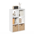 Furinno PELLI CUBIC Storage Cabinet in 3x2 in White