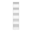 Furinno PASIR 5-Tier Open Shelf Bookcase in White