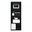 Furinno LUDER 4-Tier Open Shelf Bookcase in Blackwood