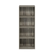 Furinno LUDER 4-Tier Open Shelf Bookcase in French Oak