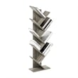 Furinno Tree Bookshelf 9-Tier Floor Standing Tree Bookcase in French Oak