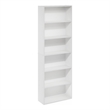Furinno JAYA Simply Home Free Standing 6-Tier Open Storage Bookcase in White