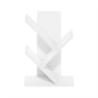 Furinno Tree Bookshelf 3-Tier Floor Standing Tree Bookcase in White