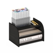 Furinno CLASSIC 3-Tier Desk Top Organizer in Espresso
