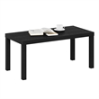 Furinno CLASSIC Simple Coffee Table for Living Room in Black