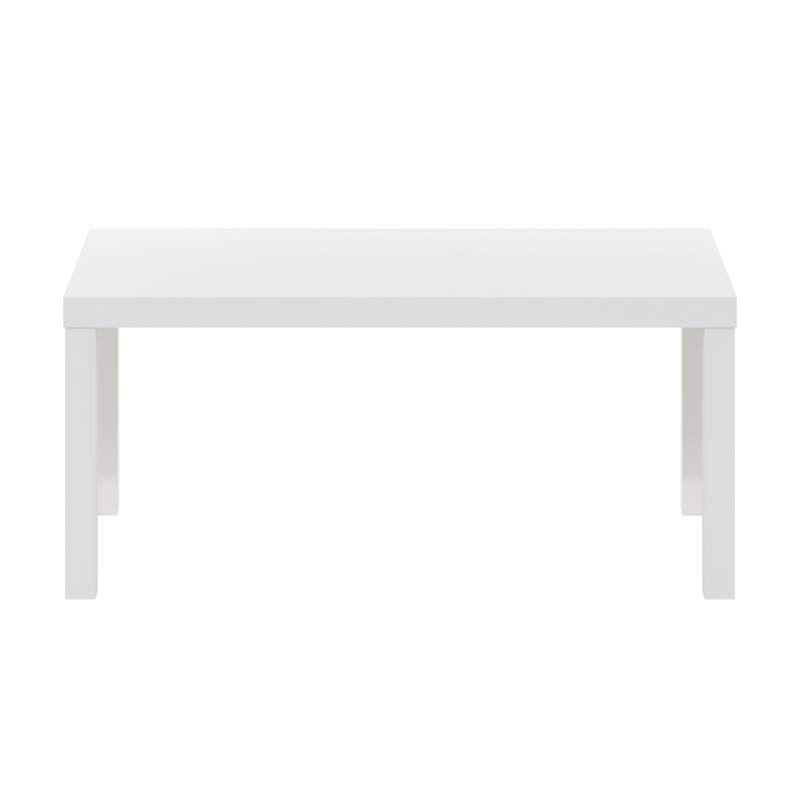 Furinno CLASSIC Simple Coffee Table for Living Room in White