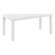 Furinno CLASSIC Simple Coffee Table for Living Room in White