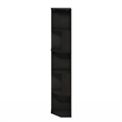 Furinno ECON 5-Tier Freestanding Corner Shelf Bookcase in Bookshelf in Espresso
