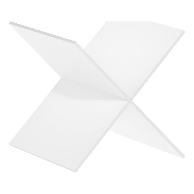 Furinno CUBICLE X-Shelf Cube Organizer Insert in White