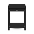 Furinno CLASSIC Side Table with Drawer in Americano