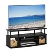 Furinno JAYA Large Entertainment Center Hold up to 55-IN TV in Blackwood
