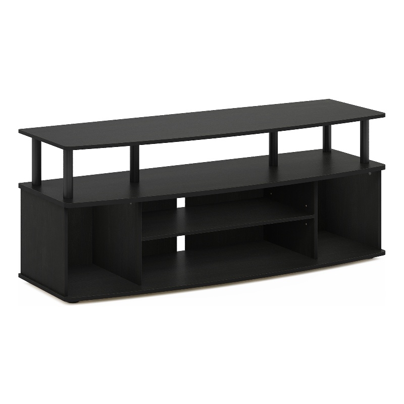 Furinno JAYA Large Entertainment Center Hold up to 55-IN TV in Blackwood