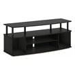 Furinno JAYA Large Entertainment Center Hold up to 55-IN TV in Blackwood