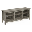 Furinno JENSEN TV Entertainment Center for TV up to 65 Inch in French Oak Grey