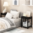 Furinno CLASSIC Side Table with Drawer in Set of 2 in Americano