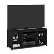 Furinno CLASSIC TV Stand with Shelves for TV up to 55 Inch in Americano