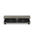 Furinno TURN-N-TUBE Monitor Stand in French Oak/Black