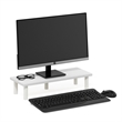 Furinno TURN-N-TUBE Monitor Riser Stand in White/White
