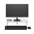Furinno TURN-N-TUBE Monitor Riser Stand in White/White