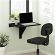 Furinno HERMITE Wall Mounting Folding Table in Espresso