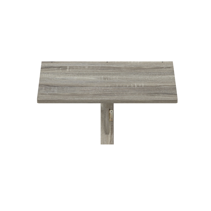 Furinno HERMITE Wall Mounting Folding Table in French Oak