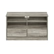 Furinno JENSEN TV Stand with Drawer in French Oak