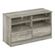 Furinno JENSEN TV Stand with Drawer in French Oak