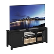 Furinno CLASSIC TV Stand with Storage for TV up to 65 Inch in Americano