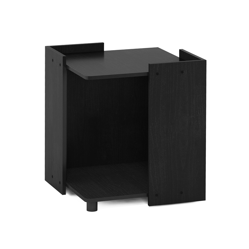 Furinno PELI Litter Box Enclosure with Casters in Americano