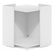 Furinno PELI Litter Box Enclosure in Solid White