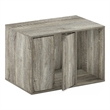 Furinno PELI Small Litter Box Enclosure in French Oak Grey