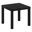 Furinno CLASSIC Homey Square Side Table in Black