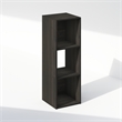 Furinno PELLI CUBIC Storage Cabinet in Bookcase in Bookshelf in 3-Cube Espresso