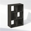 Furinno PELLI CUBIC Storage Cabinet in Bookcase in Bookshelf in 6-Cube Espresso